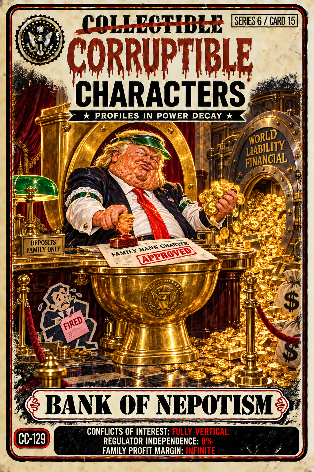 Bank of Nepotism, CC-129