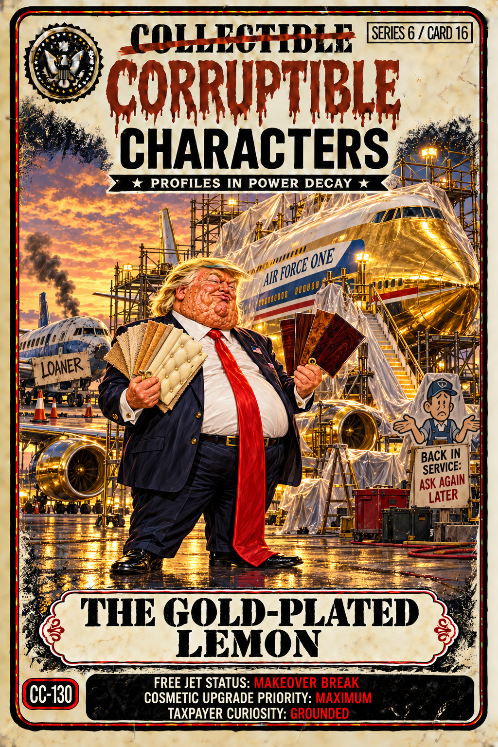 The Gold-Plated Lemon, CC-130