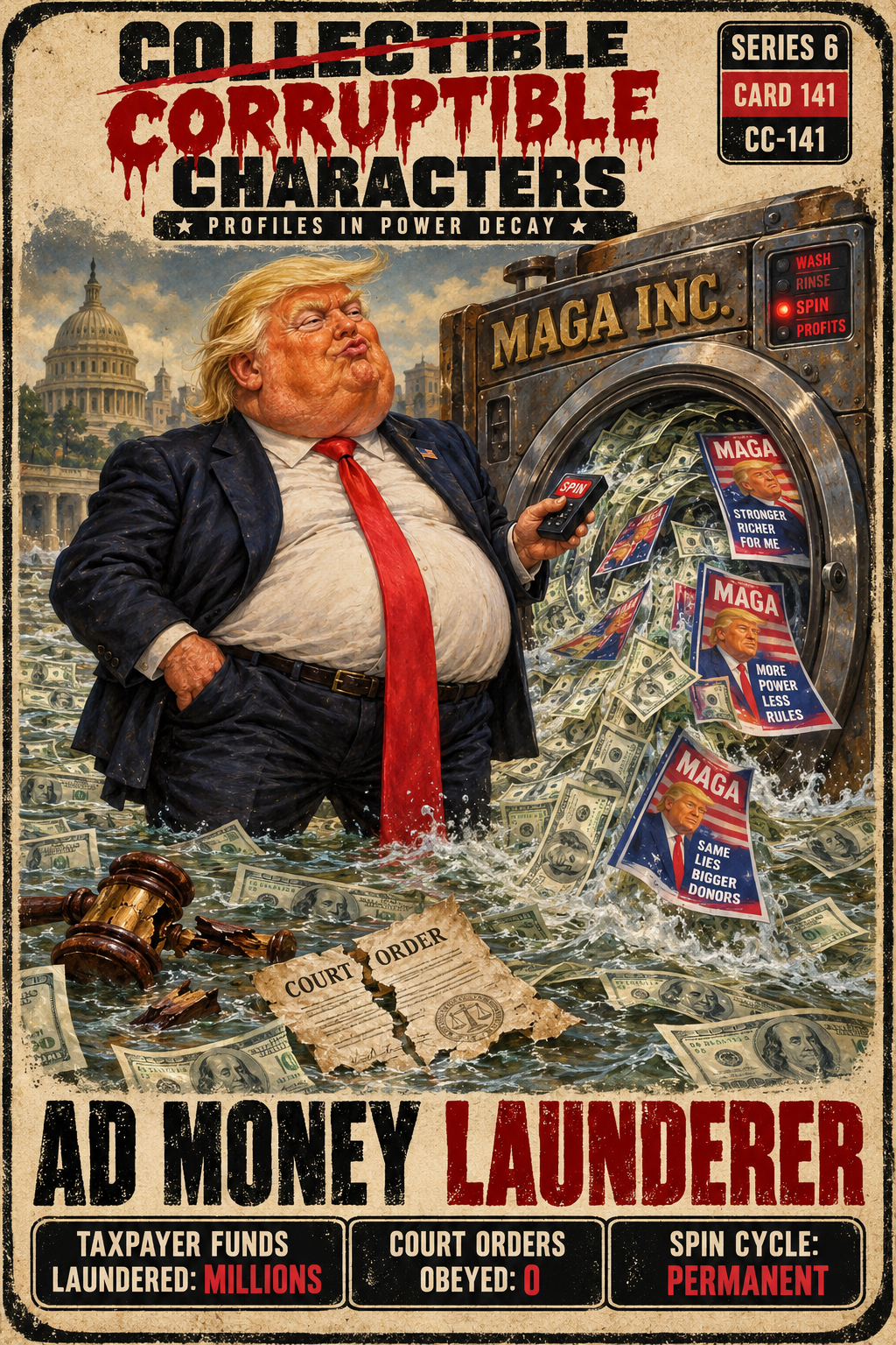 Ad Money Launderer, CC-141