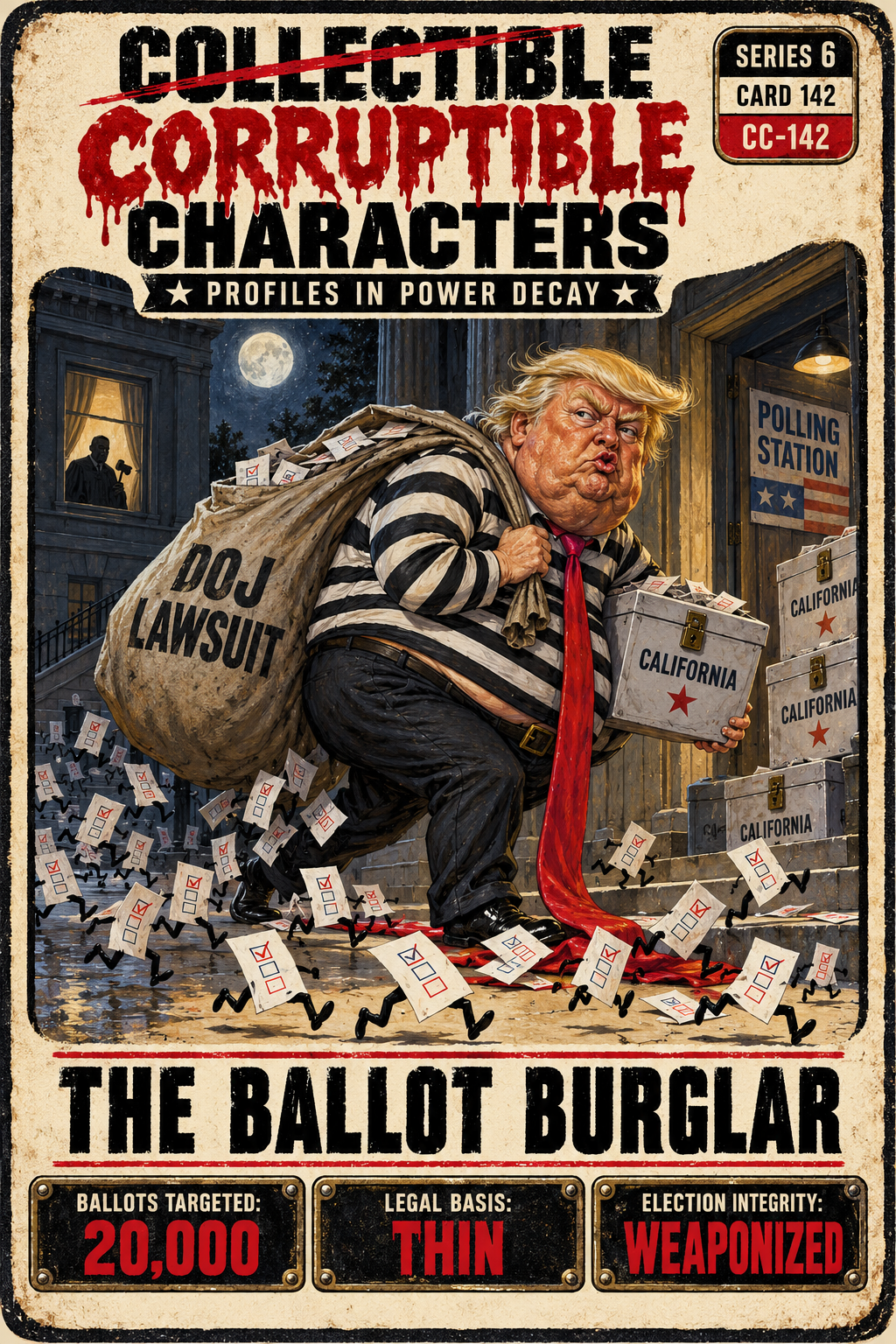 The Ballot Burglar, CC-142