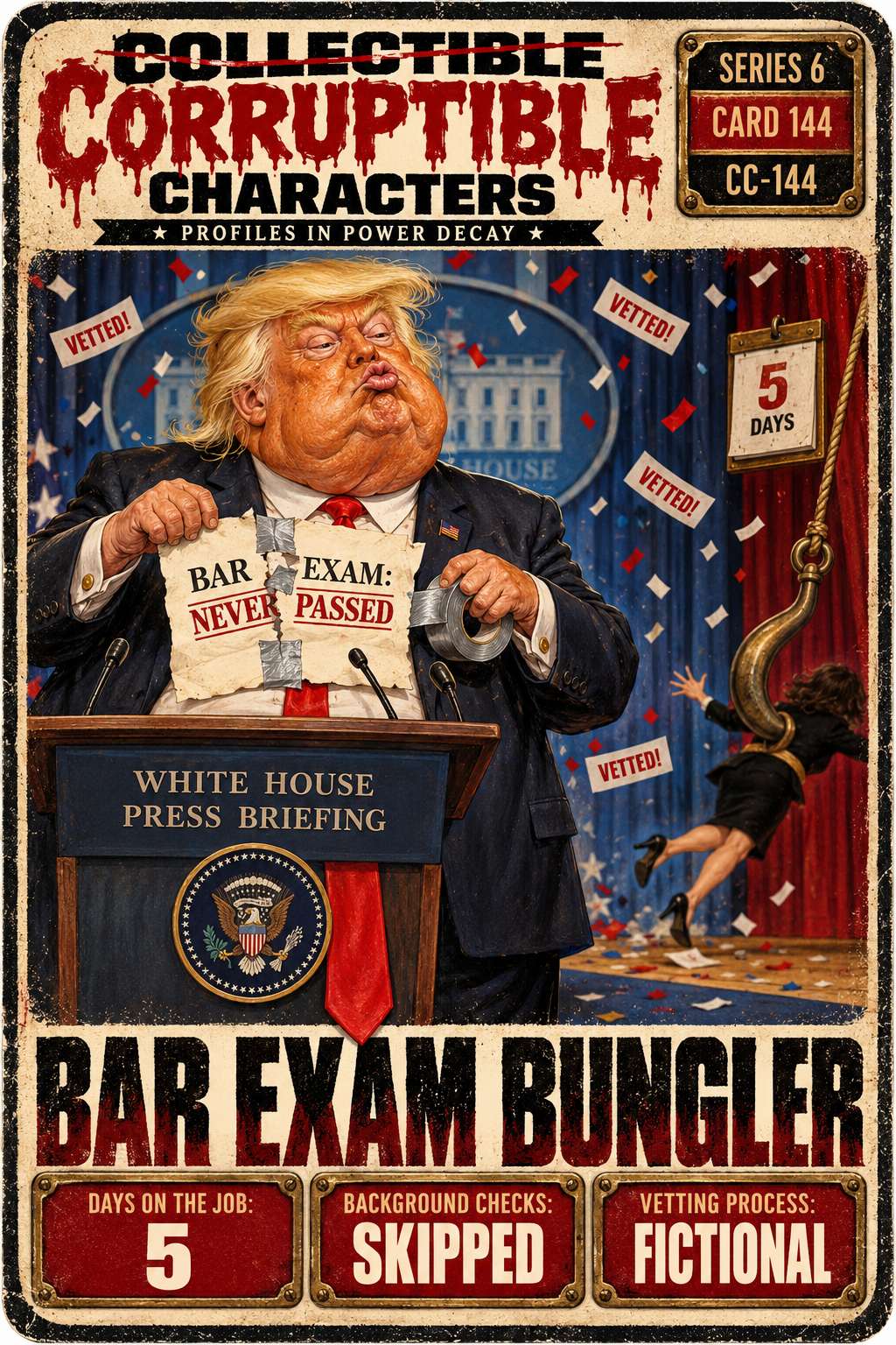 Bar Exam Bungler, CC-144