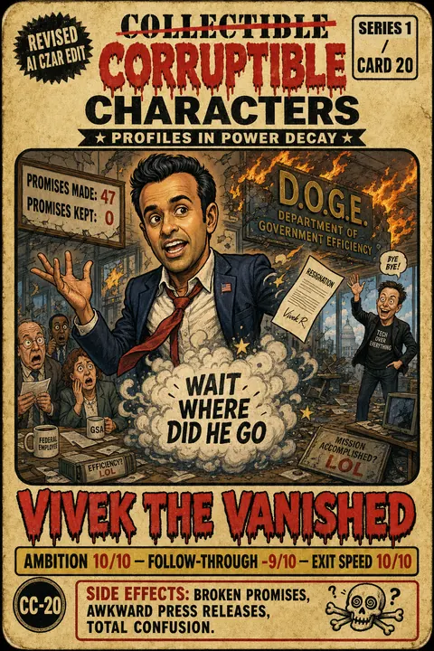 Vivek the Vanished, CC-20