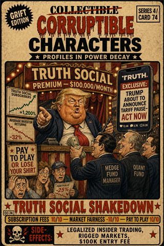 Truth Social Shakedown, CC-74